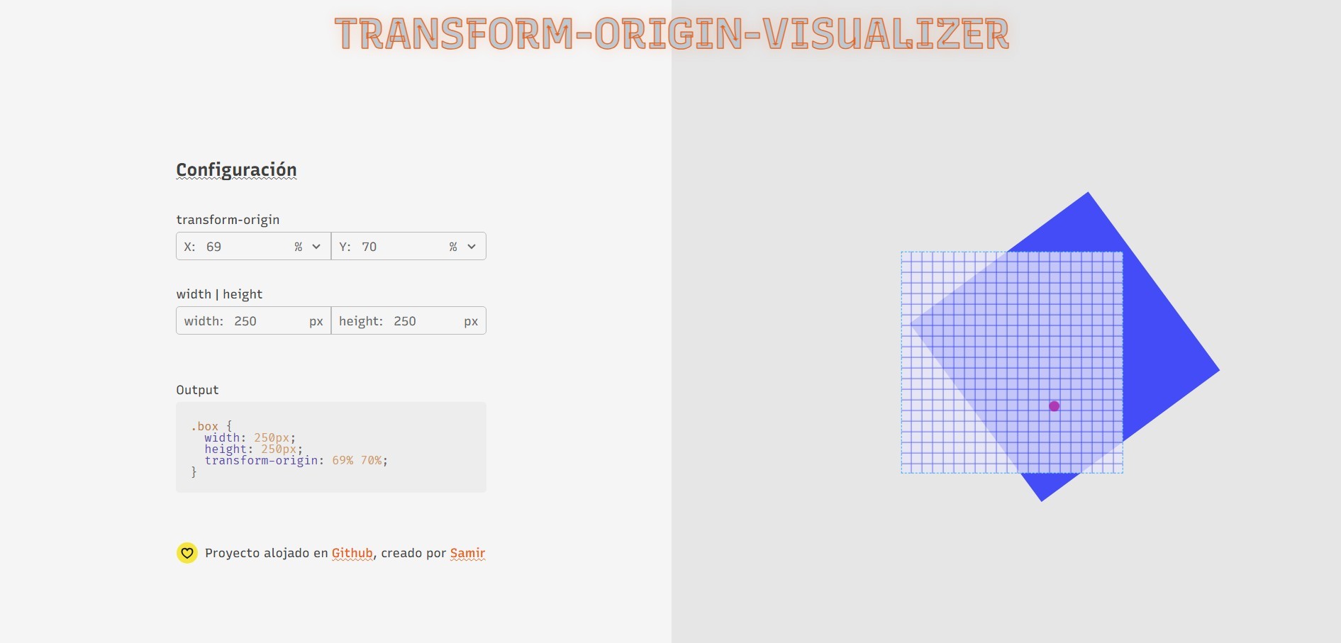 Origin Visualizer